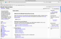 Moodle Screenshot